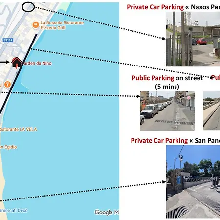 Sea Front Taormina גיארדיני נאקסוס